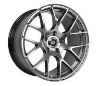 ENKEI RAIJIN, 18x8, 35, 5x100, 72.6, Hyper Silver Fälg